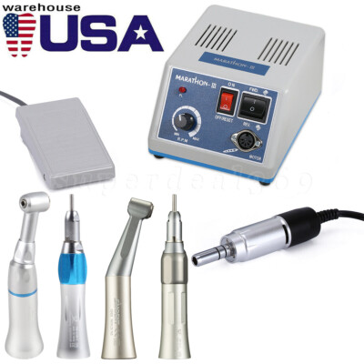 Dental Lab Marathon Electric Micro Motor /Contra Angle /Straight Handpiece st