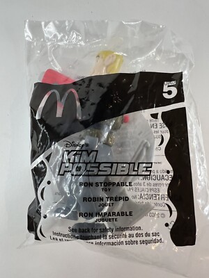 2003 McDonalds Happy Meal Kim Possible #5 Ron Stoppable Brand New Sealed