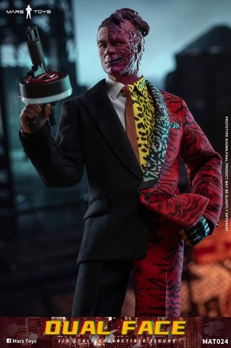 Pre-order Mars Toys MAT024 1/6 Bat Man Forever Dual Face Male Action Figure - Picture 14 of 18