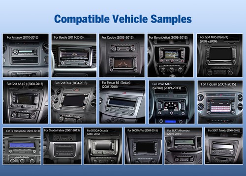 Eonon Android 14 9" Car Radio Stereo GPS Navi WIFI For VW Jetta Passat Golf 5 6 - Picture 16 of 20