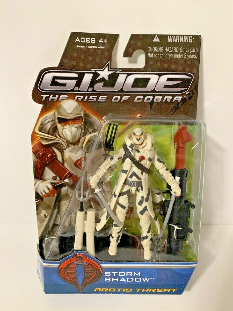 GI Joe Rise of Cobra Storm Shadow Arctic Threat Figure | eBay