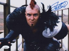 VERNON WELLS Hand Signed MAD MAX 2 8x10 Photo Authentic Autograph JSA COA Cert