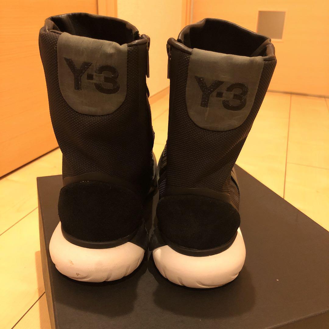 靴 Y-3 casa black olive adidas Y-3 Qasa High Black Olive Men's - CG3194 - US