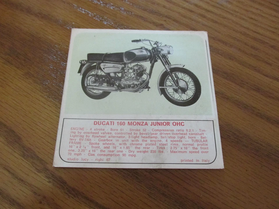 FOLLETO DUCATI 125 100 350 250 160 SEBRING MONZA MARK 3 SCRAMBLER BRONCO 4x4 Foto 2 de 4