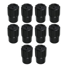 10PCS Black Plastic Tenor Saxophone Plug Saxophone Accessories