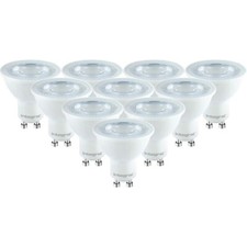 Image of Dimmable Integral LED GU10 BULBS 10 PACK (Cool White)