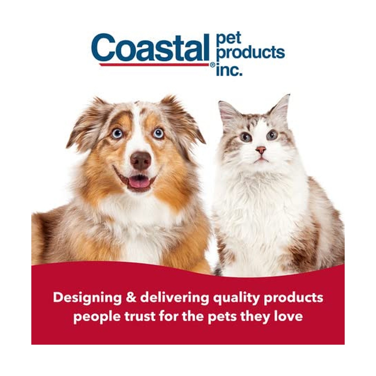 Coastal Pet Bergan Stack-n-Stor Food Storage - Beige and Navy - 24 gal