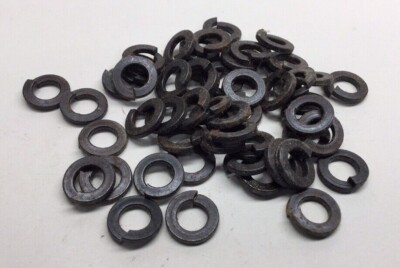 Washer BWC08Plain-50 Split Lock Washer M8 Plain (Pack of 50) 8.3 x 14.8 OD x 2.1