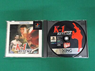 ファイティングイリュージョン K1リベンジ PlayStation the Best K-1 Fighting Illusion Revenge PS1 Playstation 1 Japan Import