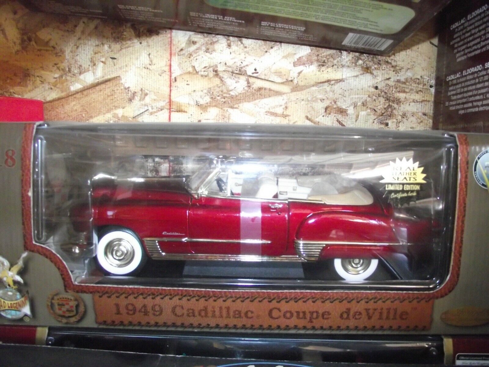 Road Legends 1949 Cadillac Coupe deville red NIB