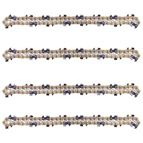 4 Sägeketten Kette Vollmeißel 35cm 3/8 50TG 1,1mm für Stihl MS 162 MS162 - 第 1/13 張圖片