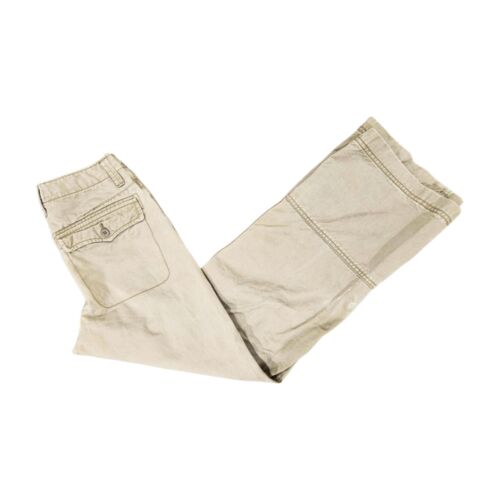 VTG Old Navy Surplus Company Cargo Pants Adjustable Waist Green Youth Boys 18