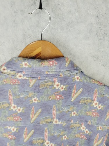 Johnston & Murphy Polo Shirt Men 3XL floral print Short Sleeve Casual - Picture 10 of 11