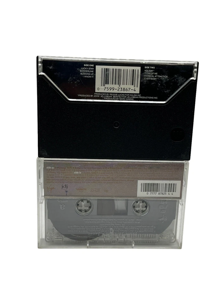 VTG Madonna Janet Jackson Tina Turner Cassettes Album 90s Music Retro Pop RnB Foto 3 de 4