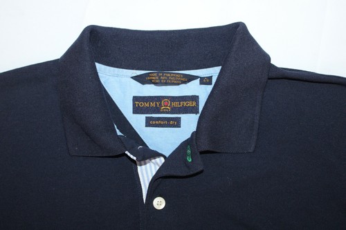Tommy Hilfiger Poloshirt Herren L Comfort Dry Blau