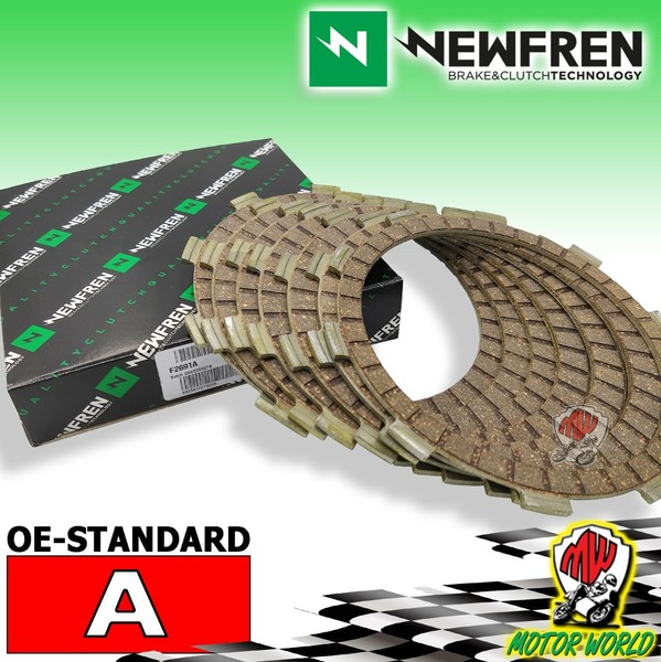F2691A Kit Scheiben Kupplung Newfren Honda Cbr 400 Rr 1990 1991 1992 1993 1994-image