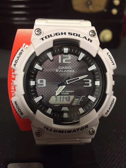 casio men's world time illuminator watch