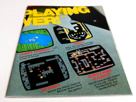 Nintendo 1989 Power Pad Games NES Insert Poster Now Your Playing With Power