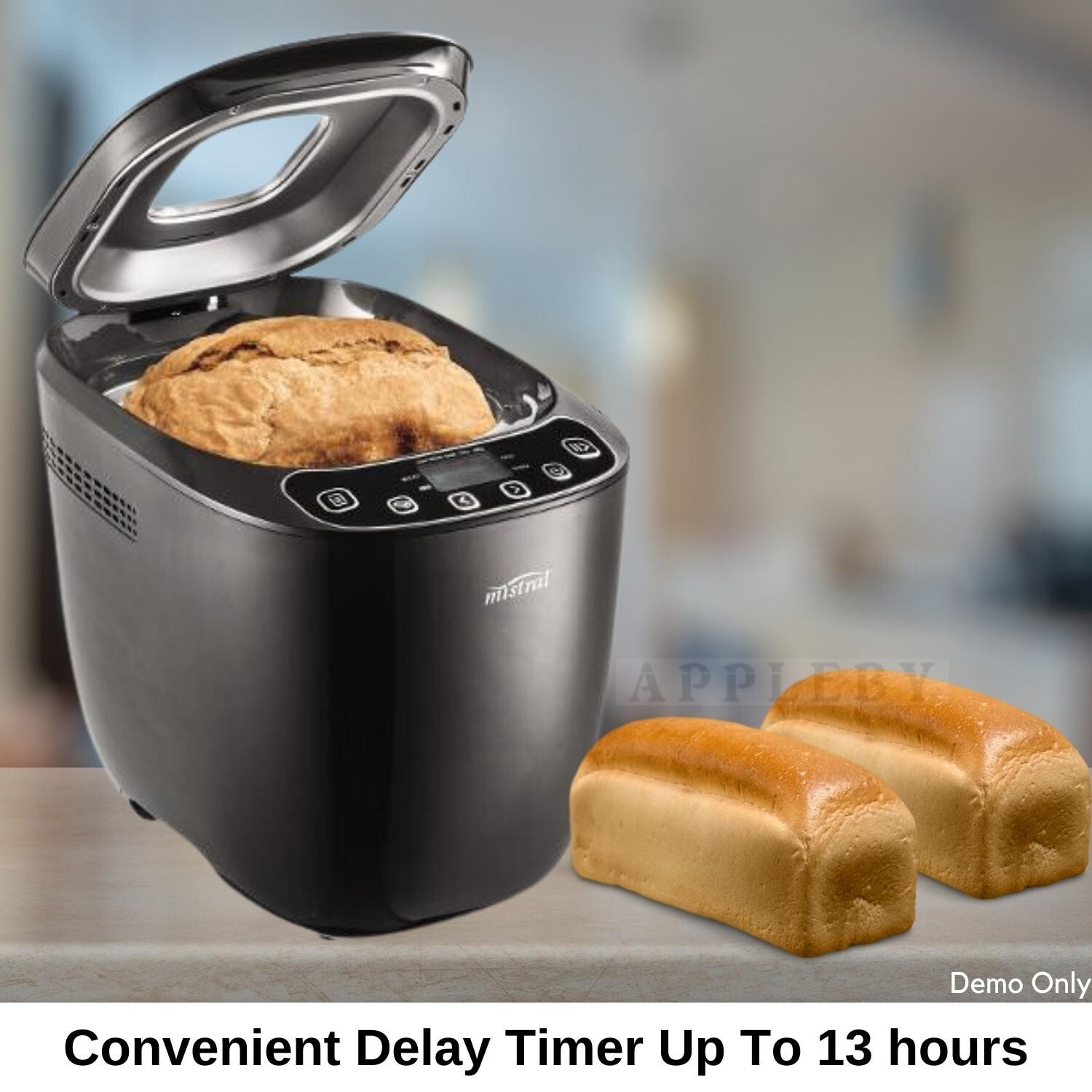 Bread Maker Machine Automatic Bakehouse Oven Breadmaker Loaf Dough