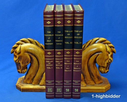 NAPOLEON HILL: The Law of Success Complete 4-Volume Deluxe Collector's Edition