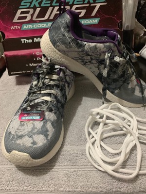 skechers burst air cooled memory foam womens