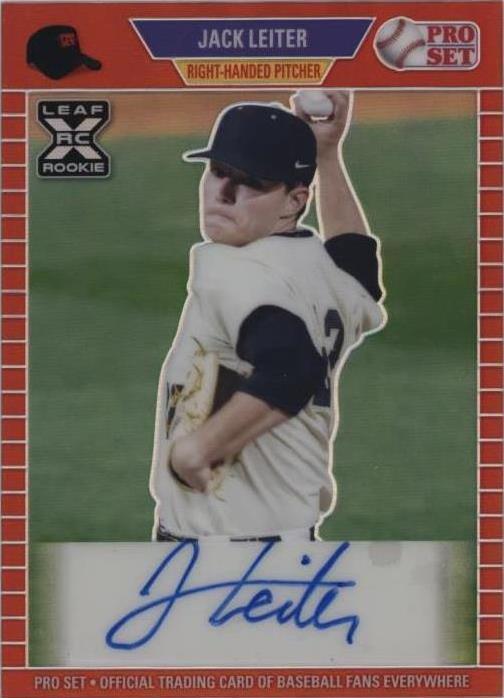 2021 Leaf Pro Set Metal - Jack Leiter #PA-JL1 - 1 of 1
