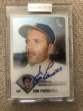 2003 Topps Uncirculated  Signature Edition Jim Piersall Auto  #TA-JPI ANGELS