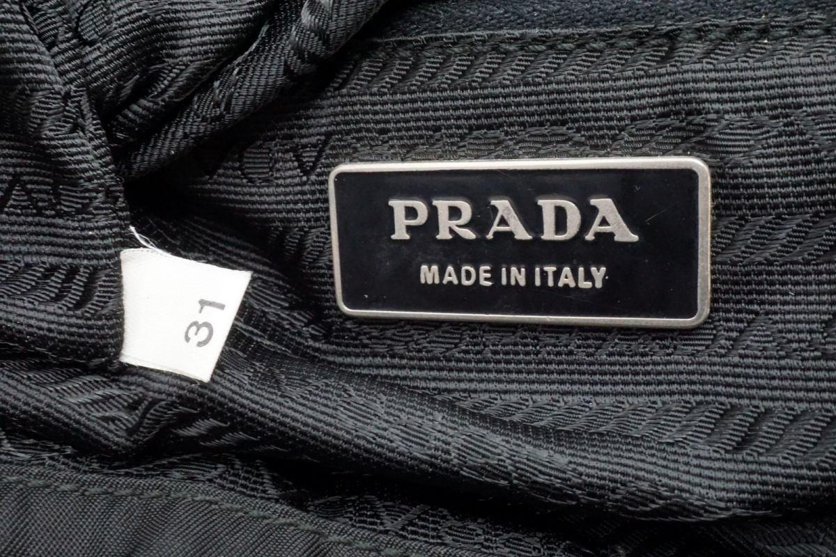 Prada Backpack Tessuto Drawstring Triangle Logo B… - image 10