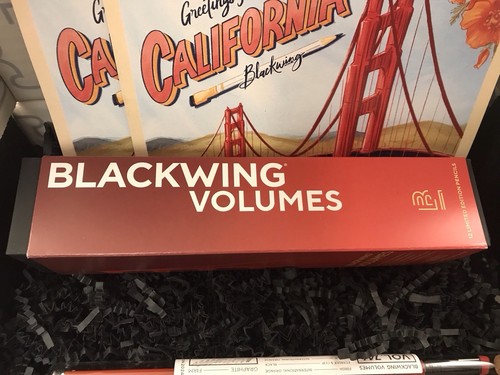 12 + 1 NOS BlackWing 746 Golden Gate Bridge Bleistifte + Postkarten + Zylinder + Box - Bild 6 von 12