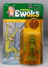 1985 Kenner STAR WARS Ewoks Cartoon DULOK SCOUT action figure SEALED toy MOC