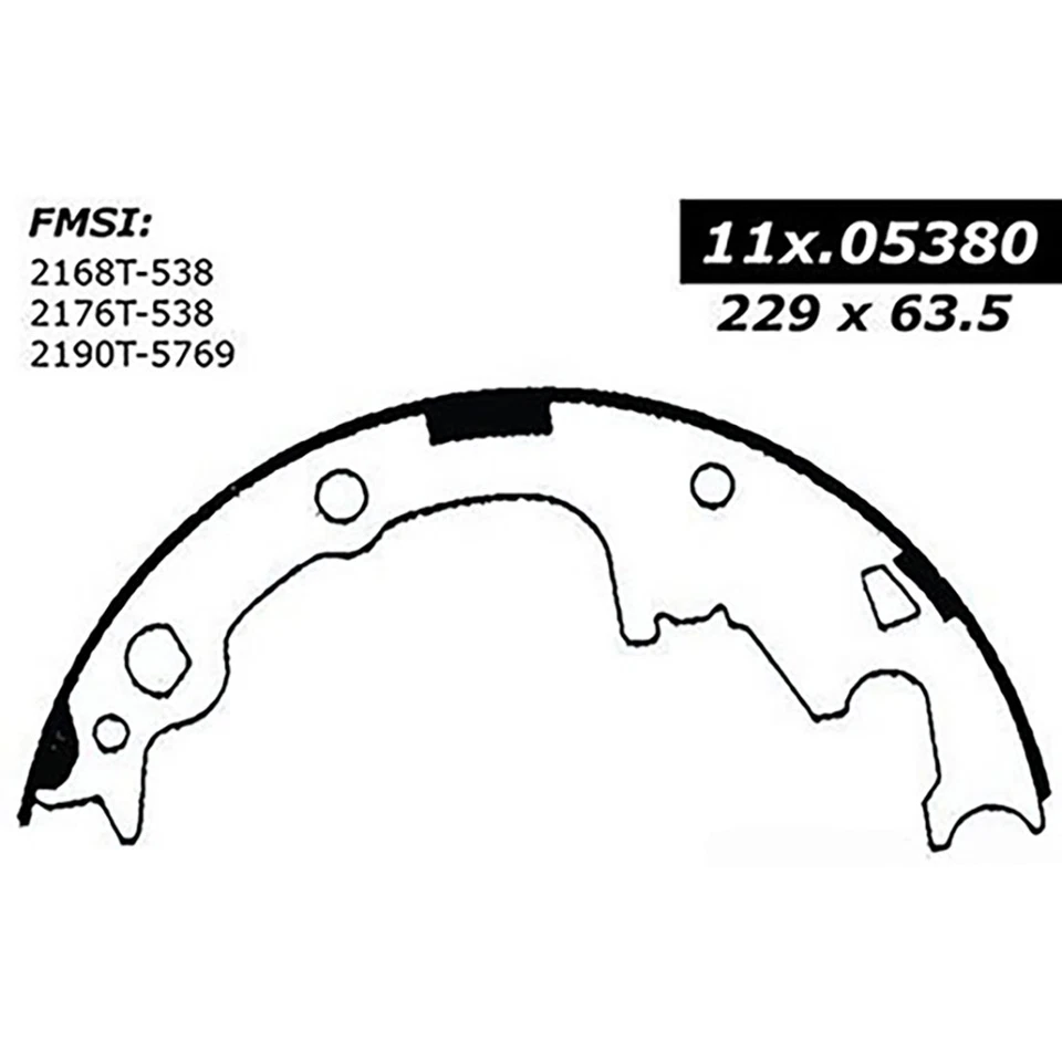 For 2003-2006 Jeep TJ Rear Brake Drums & Brake Shoes Kit - Image 3 of 4