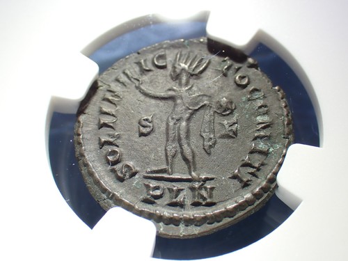 🔥 AD 307-337 Roman Empire Constantine I BI Reduced Nummus (London Mint) NGC XF - Bild 7 von 16
