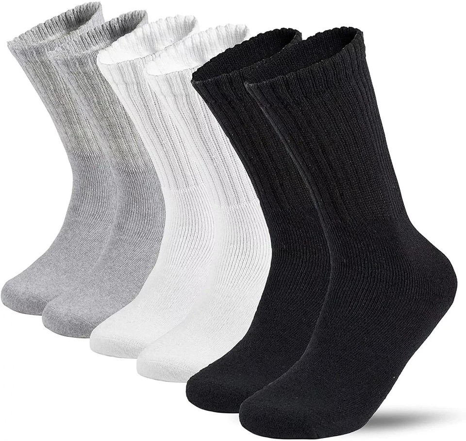 Lot De Chaussettes Basses Homme Coton – Tailles 9-11 Et 10-13, Lots De 6 Ou 12 Paires