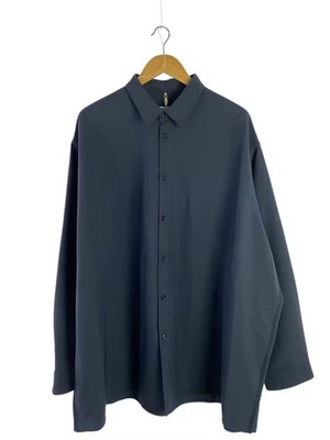 OAMC (OVER ALL MASTER CLOTH) Apology Shirt, Long Sleeve, Size L, Polyester, Gray