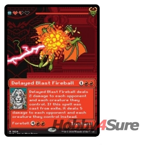 Delayed Blast Fireball M/NM Magic: The Gathering MTG Secret Lair - Bild 1 von 1