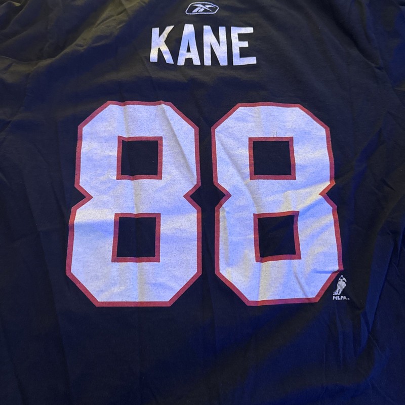 Chicago Blackhawks Patric Kane 88 T Shirt Jersey Men's XL Vintage NHL Hockey