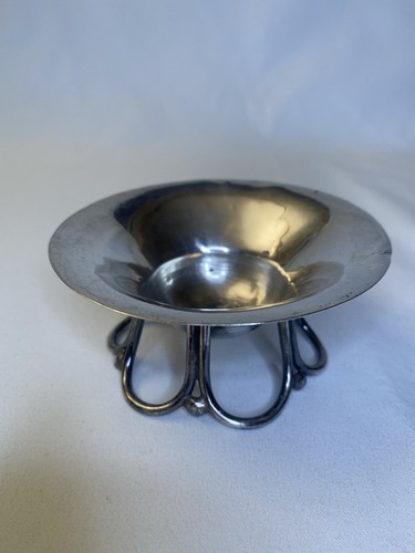 VTG 1940’s Spratling Sterling Silver Salt Condiment Bowl w Open Loop and Ball - Picture 2 of 10