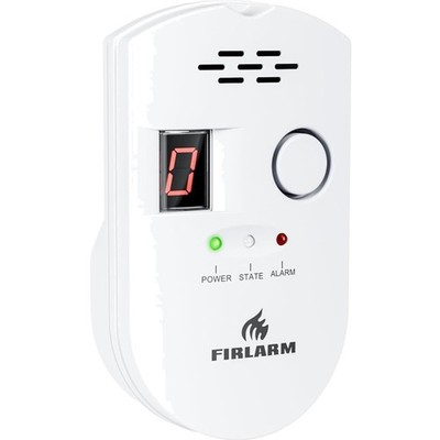 Gasmelder mit Echtzeit-Alarmfunktion und Plug-and-Play Installation für Ihr Heim