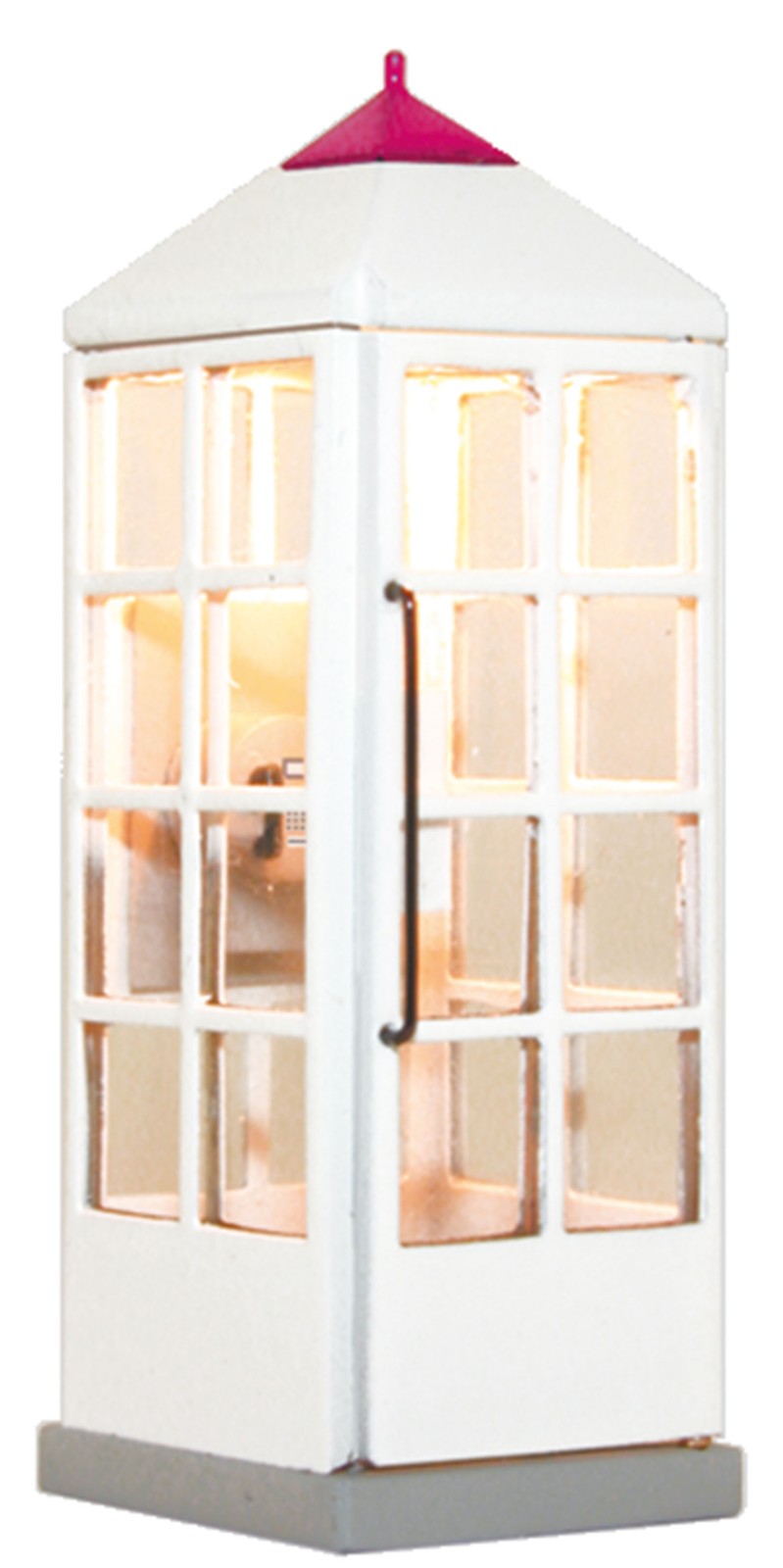 Viessmann 1372 - H0 Telephone Booth Telekom Closed - New