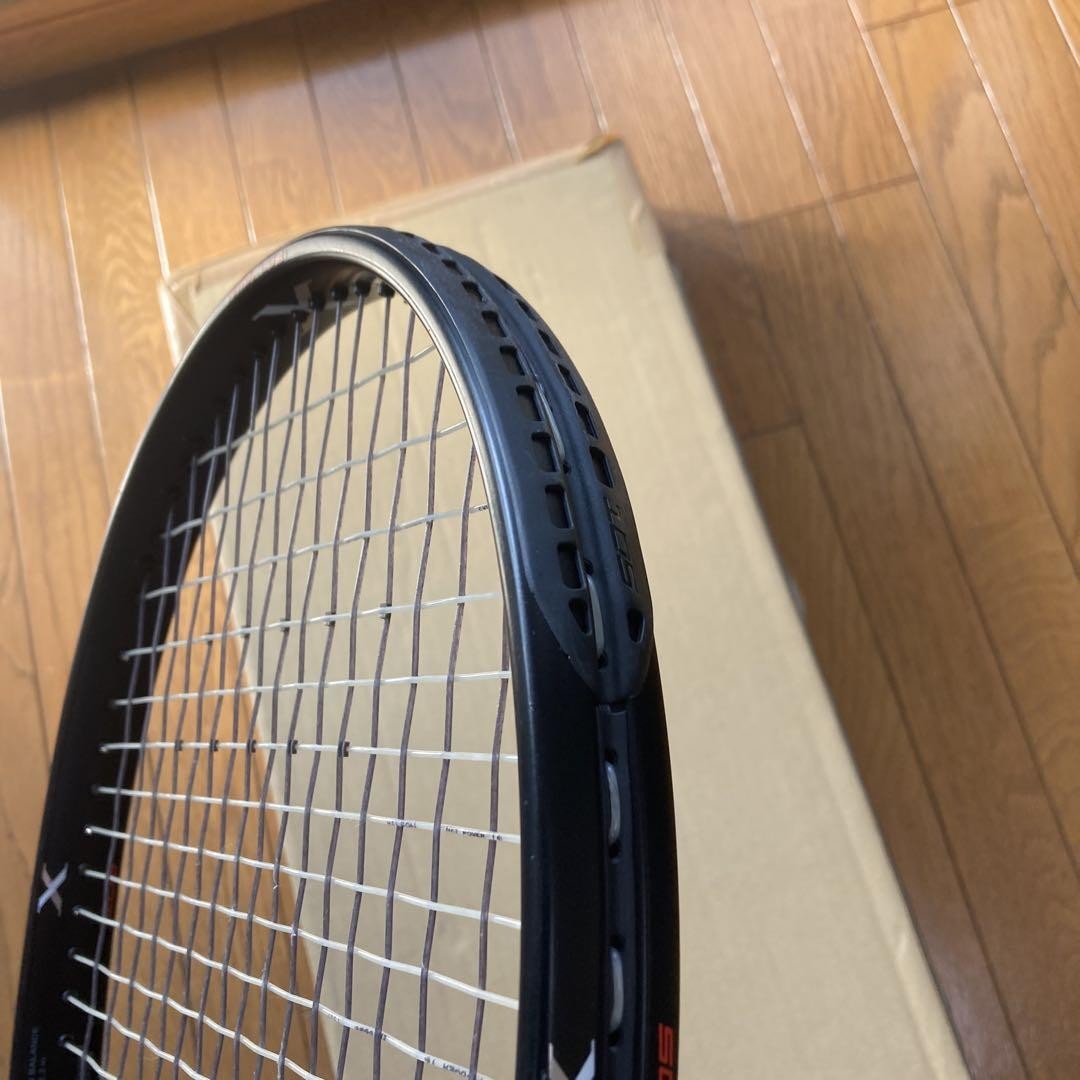 プリンスX105黒　右用Ｇ2 ガット　ナチュラルハイブリッド 2025年最新】ラケット プリンス x105の人気アイテム - メルカリ