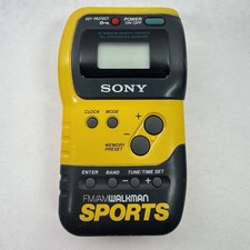 Sony FM/AM Walkman Sports SRF-M70 For Parts No Sound