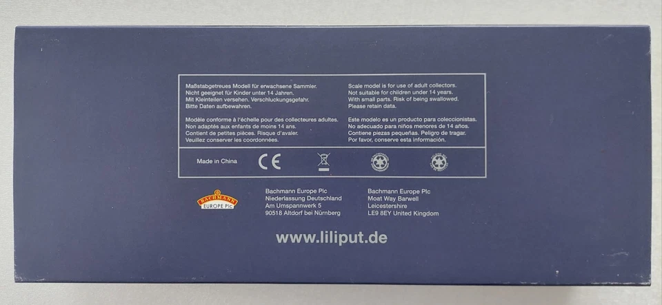 Liliput 142107 Leerkarton Zillertalbahn D15 Gmeinder D75 Lupo H0e Pinzgauer - Bild 4 von 4