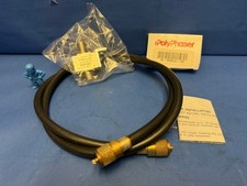 Polyphase IS-B50LU-C0 1.5-700 MHz Bulkhead Coax Protector w/UHF Females  Cable