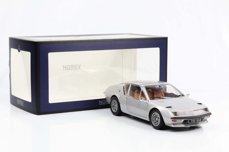 1:18 Renault Alpine A310 1600 VE 1975 Silver Norev 185404 1/310 pezzi - Immagine 4 di 4