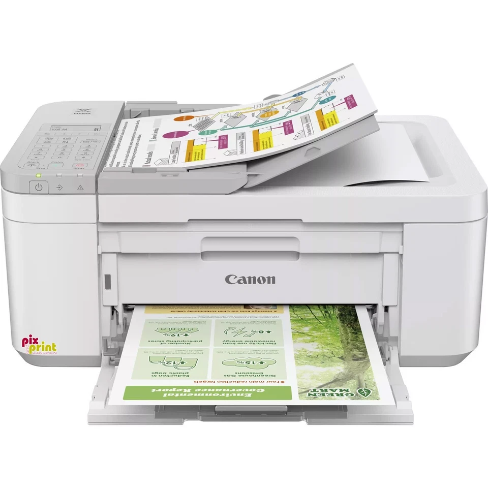 STAMPANTE MULTIFUNZIONE CANON PIXMA TR4756i INKJET A COLORI NUOVA WI-FI + USB - Immagine 2 di 4