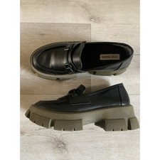 Steve Madden Womens Trifecta Platform Loafers Chunky y2k street wear boho