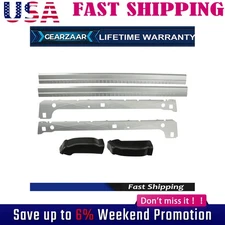 Inner + Outer Rocker Panels w/ Cab Corners For 99-07 Chevy Silverado 4DR EXT N