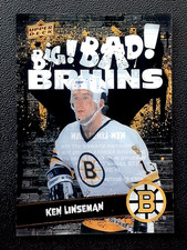 KEN LINSEMAN 2023-24 UPPER DECK BOSTON BRUINS CENTENNIAL ACETATE #196   22744