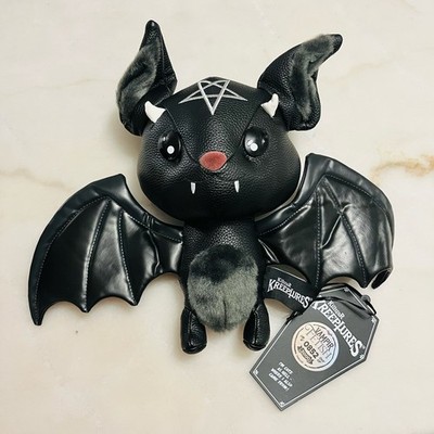 Killstar Kreepture Fetish Vampir Leather Plush NWT w/ Bag