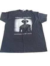 Kenny Chesney Here and Now Summer Tour 2022 Dark Gray T-Shirt Size XXL
